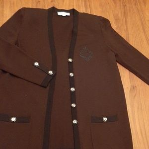 ST. John long line sweater